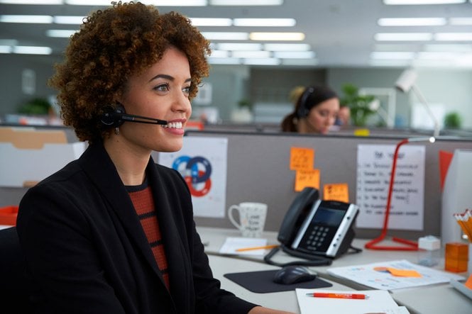 A customer service representative.