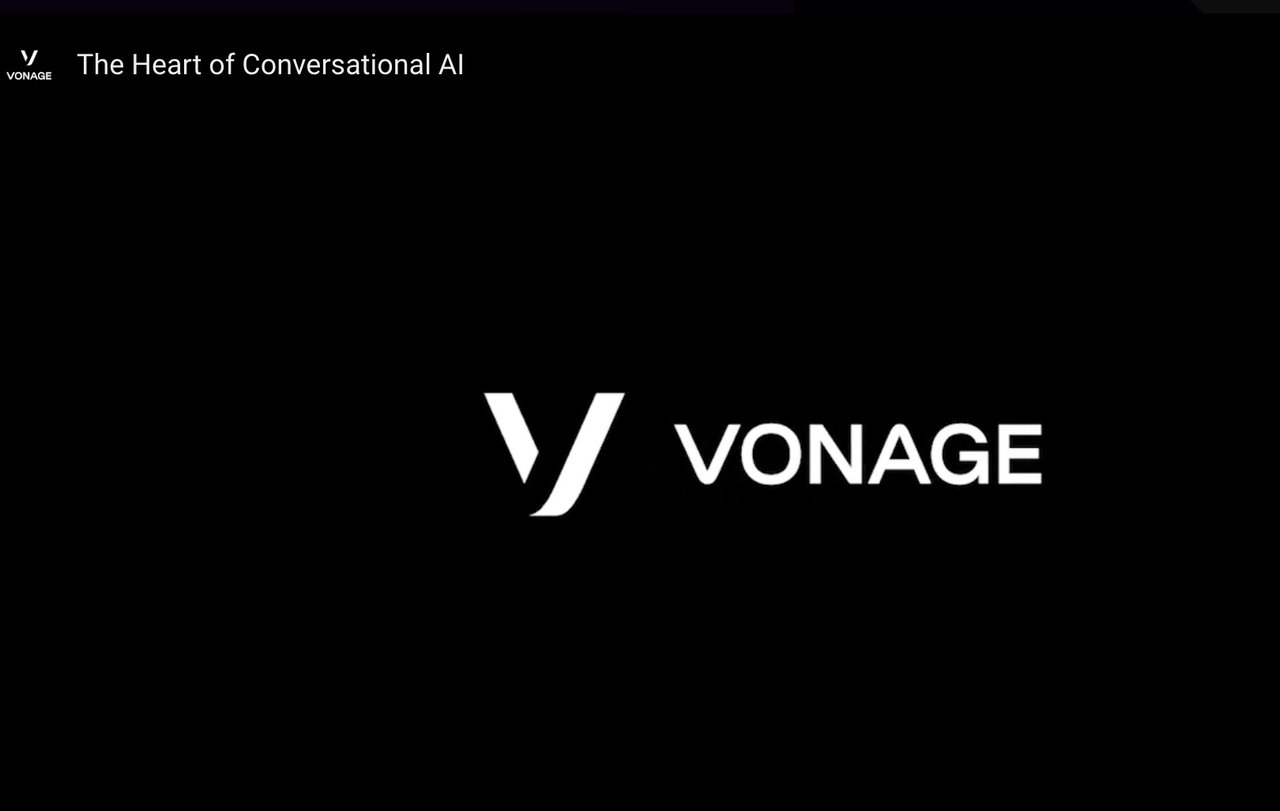 Button plays the Vonage, VUX Media, and OneReach.ai video: The Heart of Conversational AI