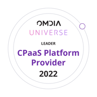 Omdia Universe Leader CPaaS Platform Provider 2022
