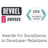 DevRel and DevPortal Awards for Excellence in Developer Relations logo