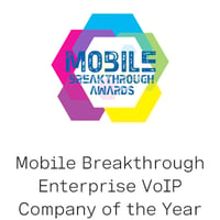 Mobile Breakthrough Enterprise VoIP Company of the YearAward logo