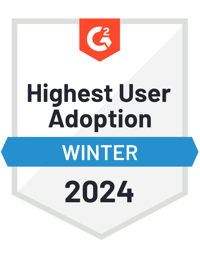 G2 Highest User Adoption Winter 2024