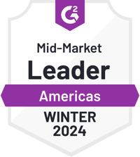 G2 Mid-Market Leader Americas Winter 2024