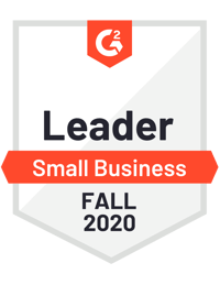 G2 Small Business Fall 2020 G2 Small Business Fall 2020 badge