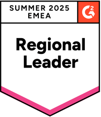 Badge with copy, Summer 2025 EMEA Regional Leader