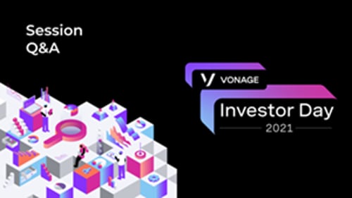 Investor Day Deck 2021 Session Q&A Slide