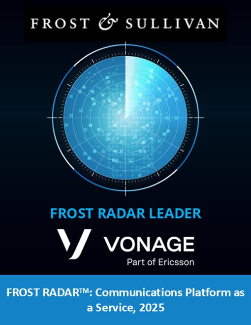 Image of the cover of the report, Frost Radar (TM): Communications Platform as a Service, 2025