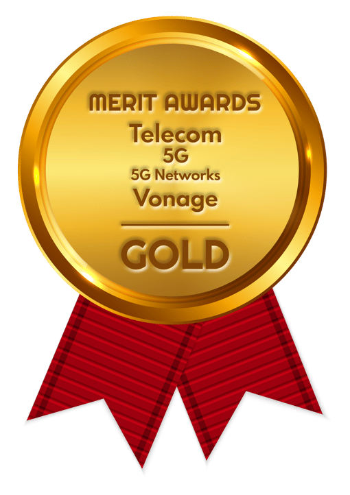 5G Network Gold Telecom 2024 Award 5G Network Gold Telecom 2024 Award