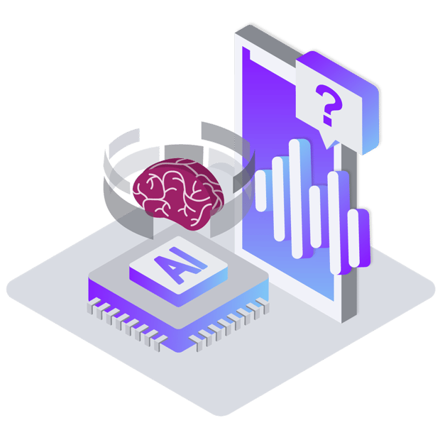 Illustration of AI Hub Voice AI Engagement