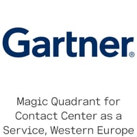 Gartner Magic Quadrant for Contact Center logo
