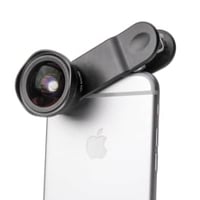 Black Pictar Smart Lens attachment for an i-phone