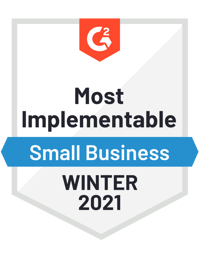 G2 Most Implementable G2 Most Implementable - Winter 2021