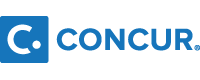 Concur logo Concur logo