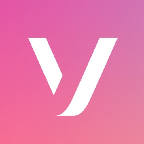 V for Vonage logo symbol