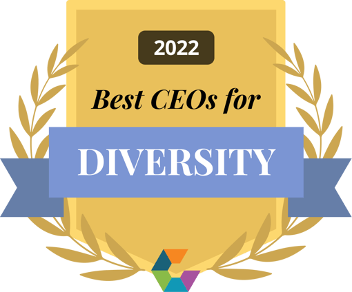2022 Best CEOs for Diversity award