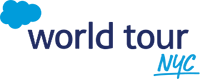 Salesforce world tour nyc logo