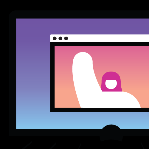 icons of SMS, phone, online, email communications