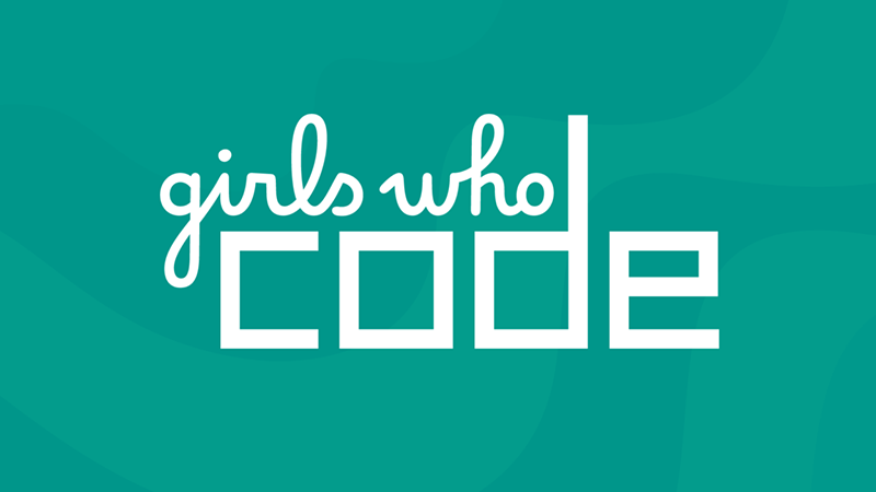 Image of Girls Who Code logo in green