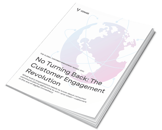 Customer Engagement Report mockup