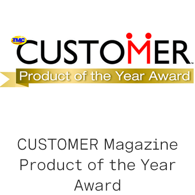2019 CUSTOMER Product of the Year Award 2019 CUSTOMER Product of the Year Award logo