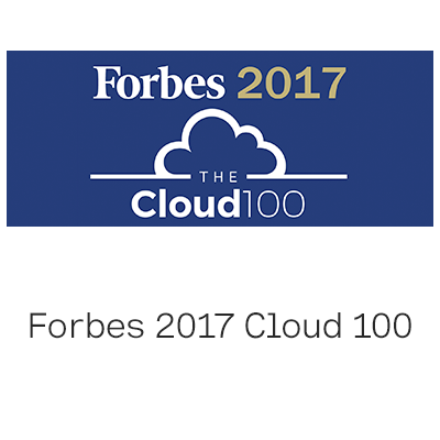 Forbes 2017 Cloud 100 Forbes 2017 Cloud 100 logo