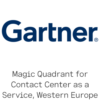 Gartner Magic Quadrant for Contact Center Gartner Magic Quadrant for Contact Center logo