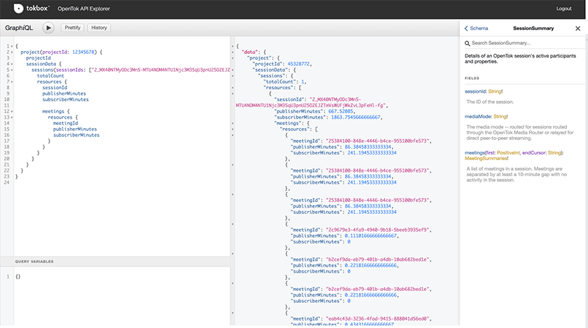 Sample of GraphQL Queries in GraphiQL Explorer Sample of GraphQL Queries in GraphiQL Explorer